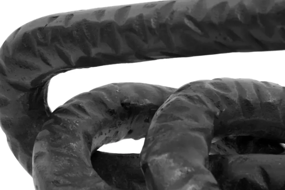 Boundless Links 5cm Grey Metal Indoor Sculpture