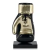 Boxing Hero 37cm Black Resin Indoor Sculpture
