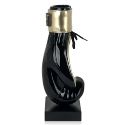 Boxing Hero 37cm Black Resin Indoor Sculpture