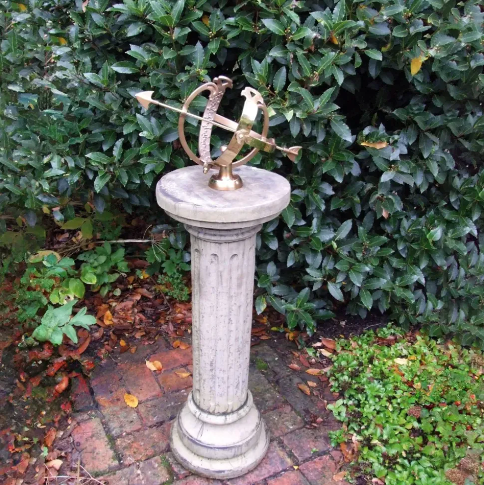 Brighton Armillary 105cm Stone Garden Sundial