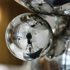 Bubble Bobble 55cm Gold Metal Indoor Sculpture