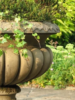Burghley Urn Stone Garden Planter