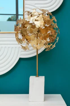 Butterfly Mirage 64cm Gold Metal Indoor Sculpture