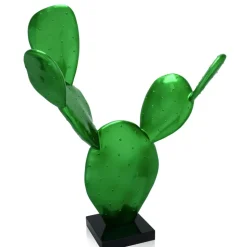 Cactus Bloom 61cm Green Resin Indoor Sculpture
