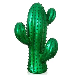 Cactus Essence 54cm Green Resin Indoor Sculpture