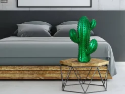 Cactus Essence 54cm Green Resin Indoor Sculpture