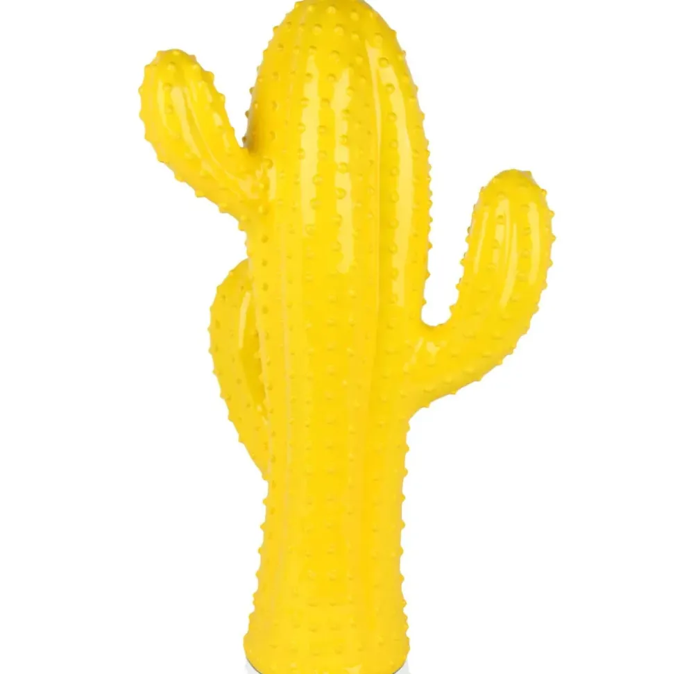 Cactus Essence 68cm Yellow Resin Indoor Sculpture