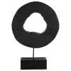 Carbon Halo 53cm Black Wood Indoor Sculpture