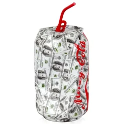 Cash Can 39cm Pop Art Resin Indoor Sculpture