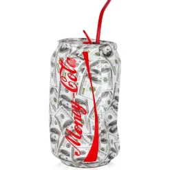 Cash Can 39cm Pop Art Resin Indoor Sculpture