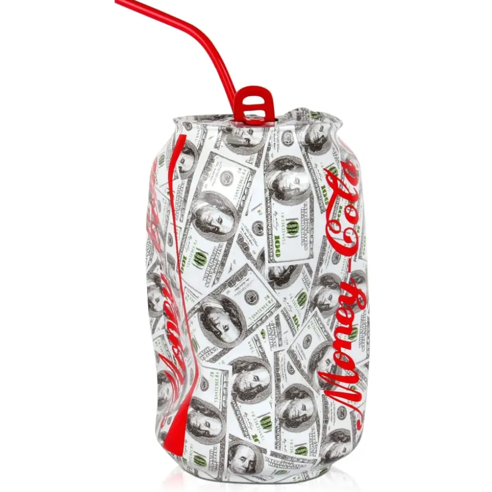 Cash Can 39cm Pop Art Resin Indoor Sculpture