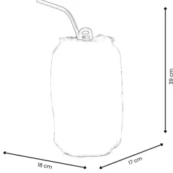 Cash Can 39cm Pop Art Resin Indoor Sculpture