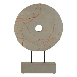 Celestial Circle 50cm Wood Indoor Sculpture