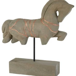 Celestial Horse 40cm Wood Indoor Sculpture