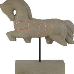Celestial Horse 40cm Wood Indoor Sculpture