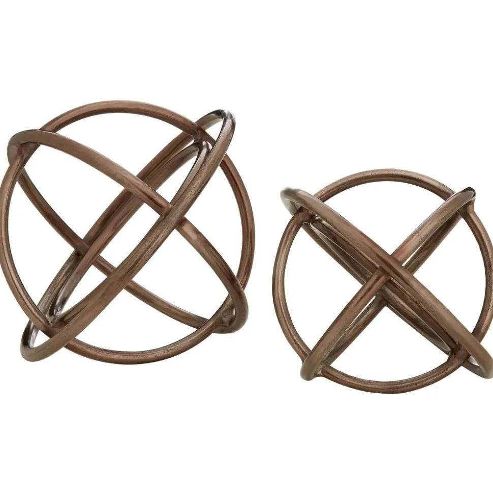 Celestium Orbs 40cm Metal Indoor Sculptures