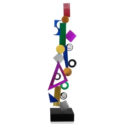 Chaos Ascension 66cm Abstract Metal Indoor Sculpture