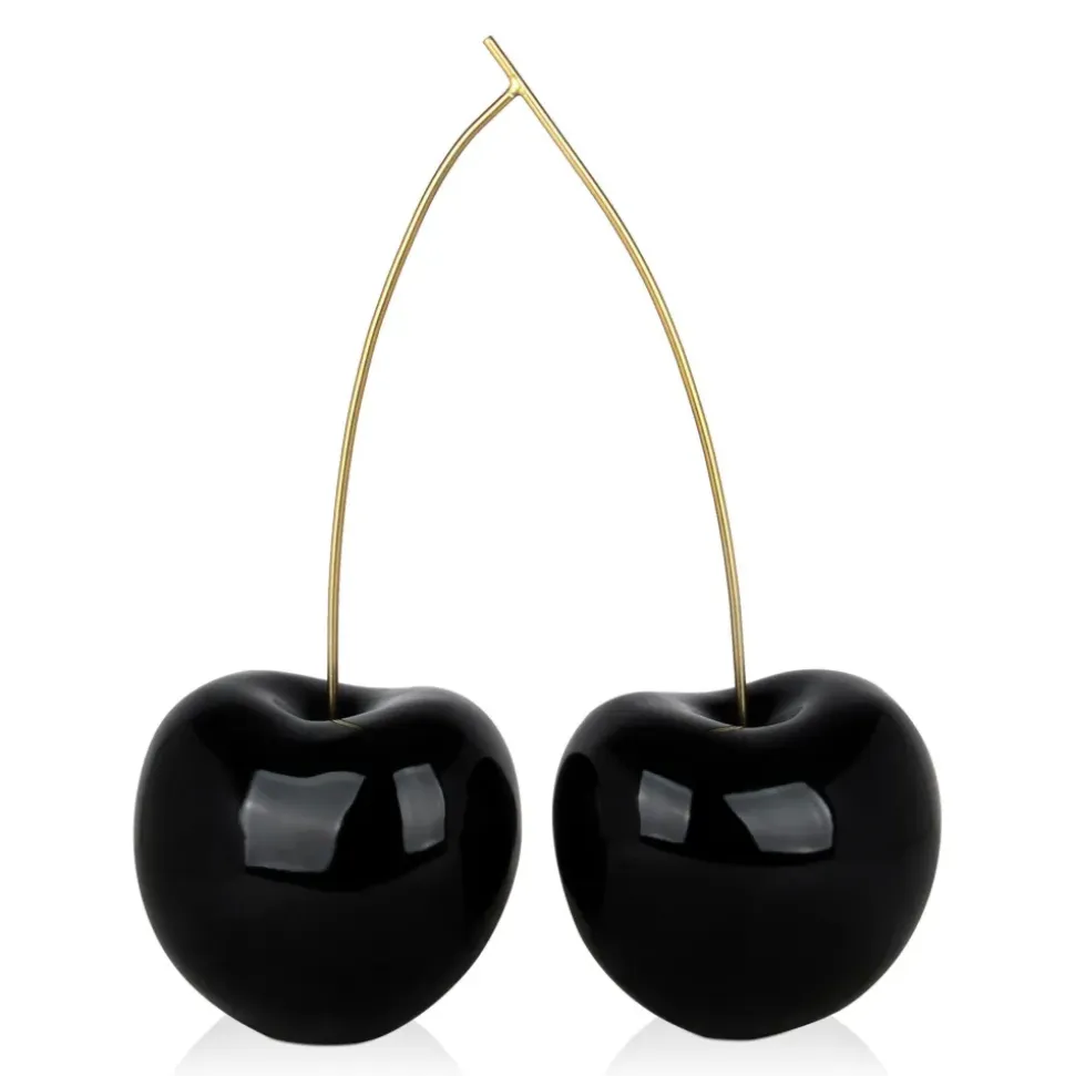 Cherry Fusion 55cm Black Resin Indoor Sculpture