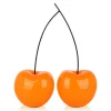 Cherry Fusion 55cm Orange Resin Indoor Sculpture