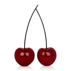 Cherry Fusion 43cm Red Resin Indoor Sculpture