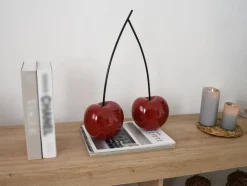 Cherry Fusion 43cm Red Resin Indoor Sculpture
