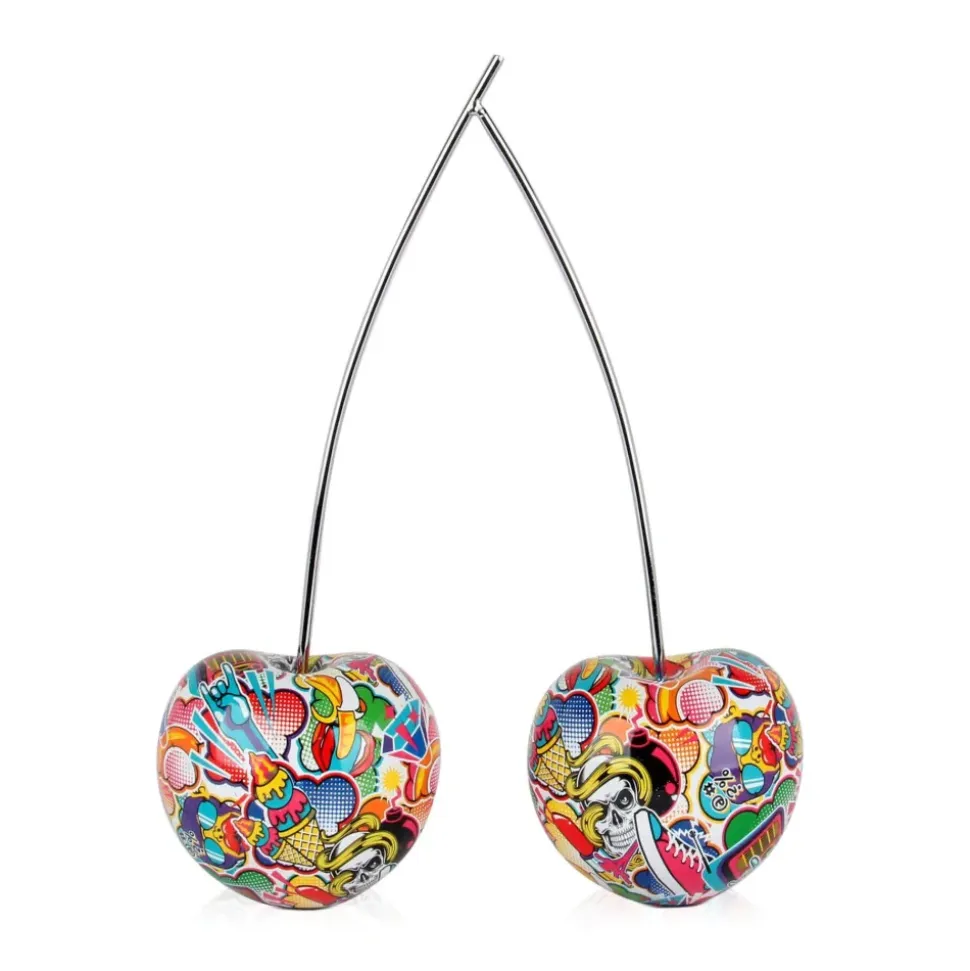 Cherry Fusion 43cm Street Art Resin Indoor Sculpture