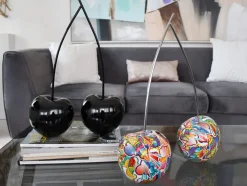 Cherry Fusion 43cm Street Art Resin Indoor Sculpture