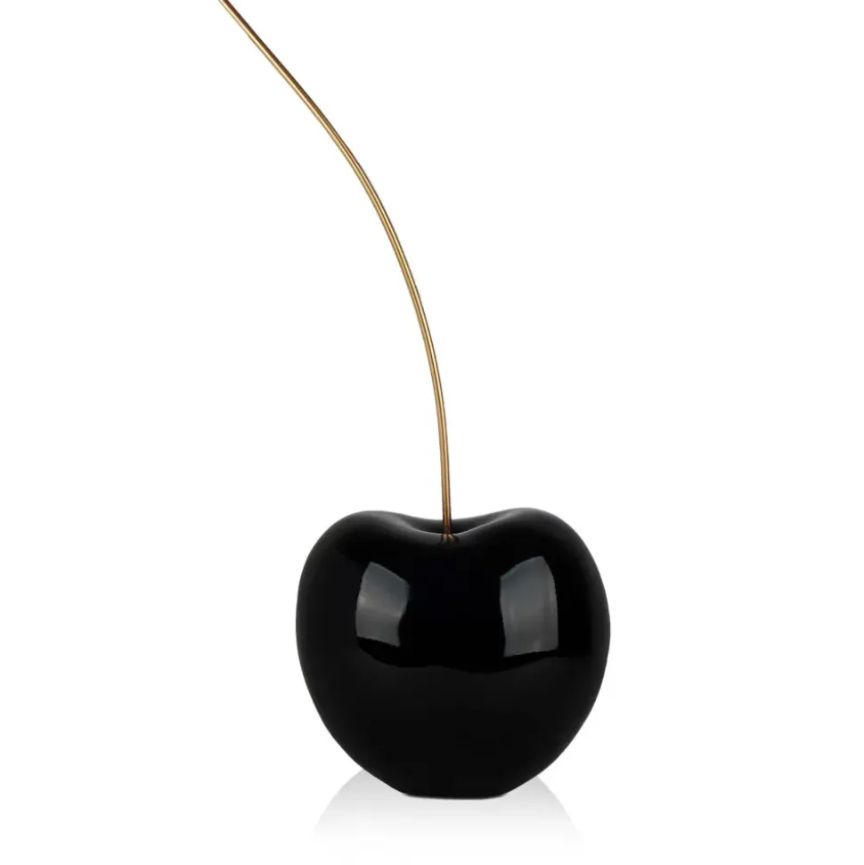 Cherry Pop 54cm Black Resin Indoor Sculpture