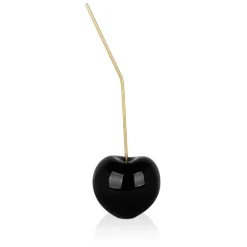 Cherry Pop 44cm Black Resin Indoor Sculpture