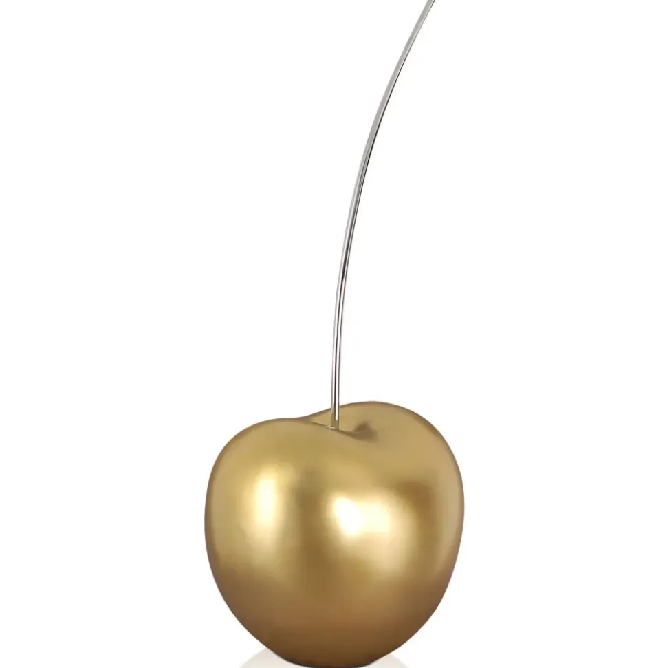 Cherry Pop 66cm Gold Resin Indoor Sculpture
