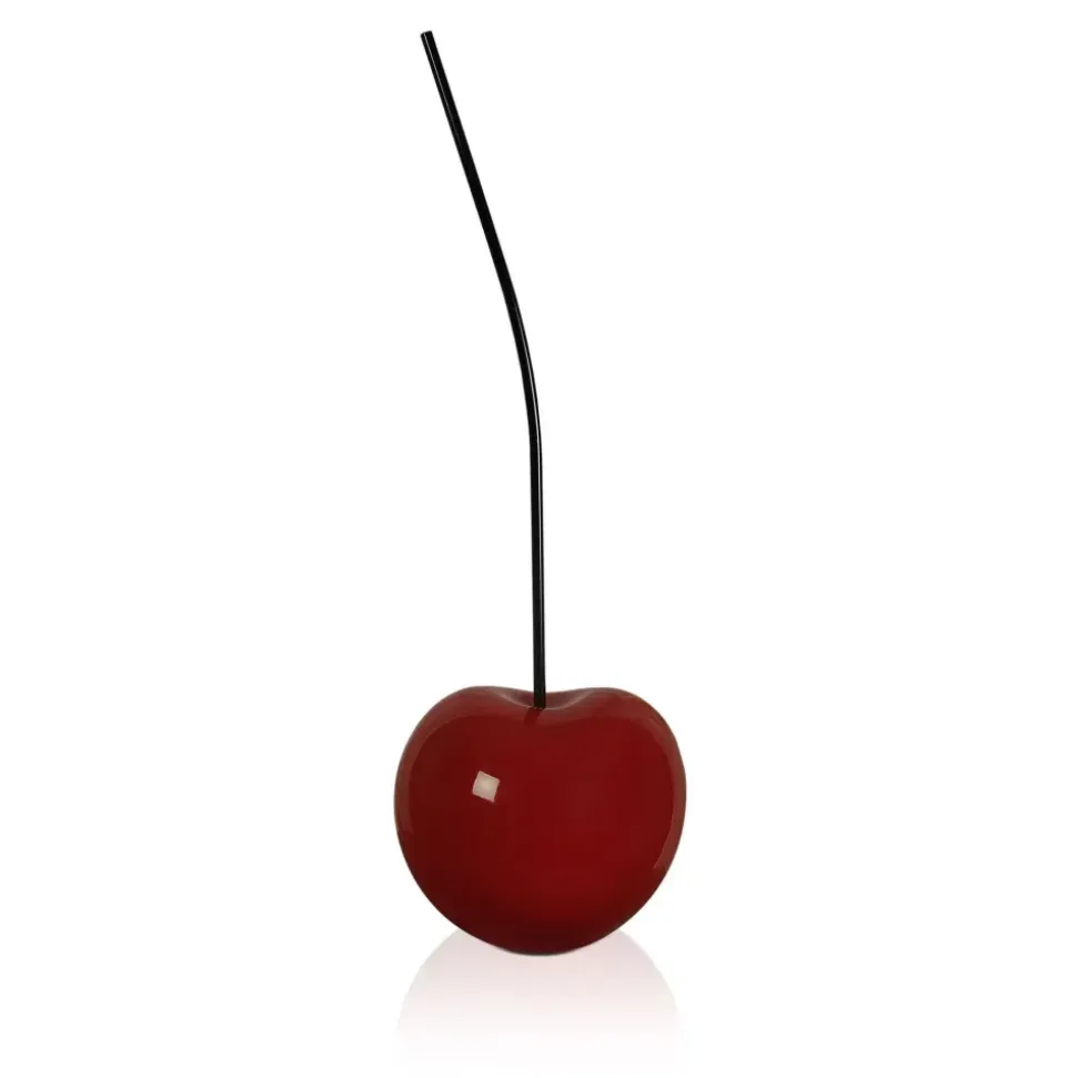 Cherry Pop 44cm Red Resin Indoor Sculpture