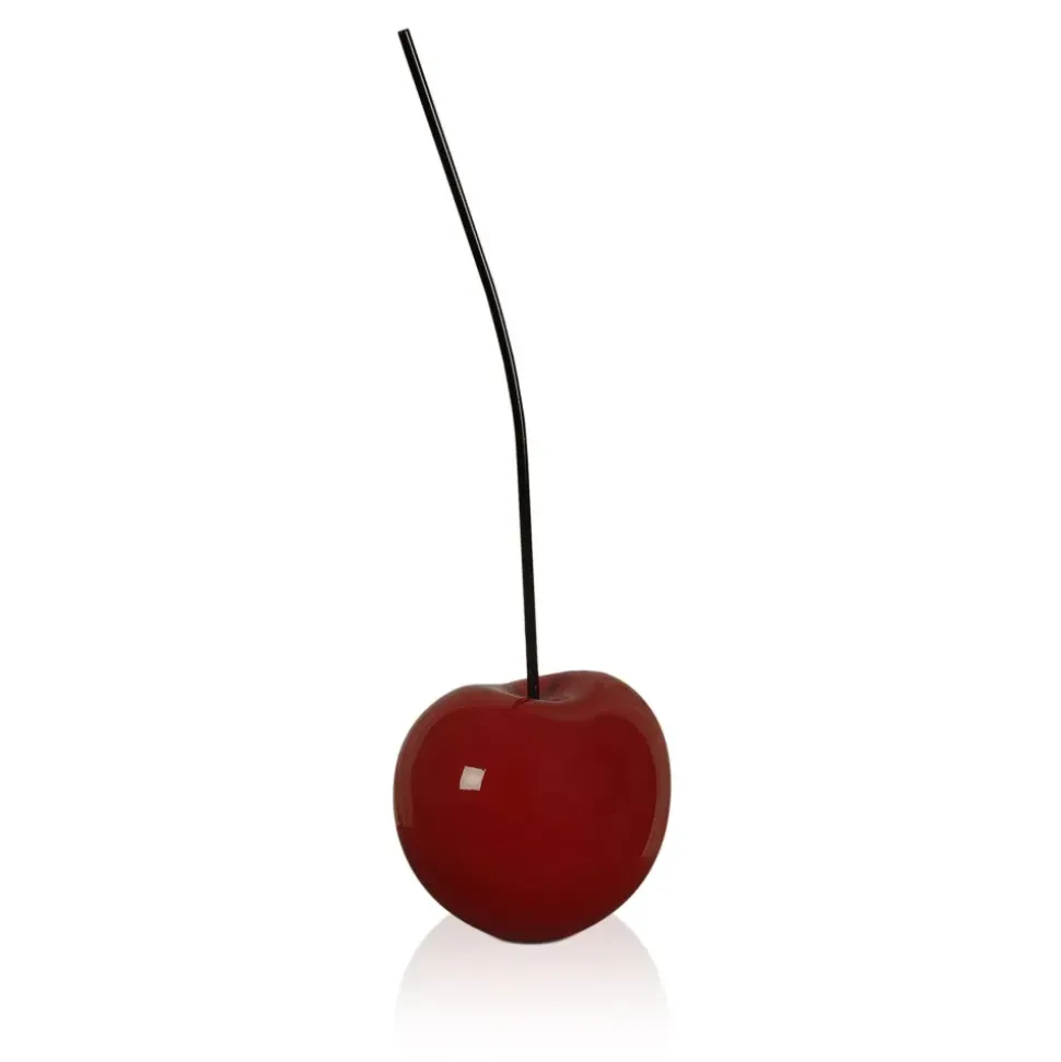 Cherry Pop 44cm Red Resin Indoor Sculpture