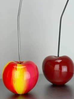 Cherry Pop 44cm Red Resin Indoor Sculpture