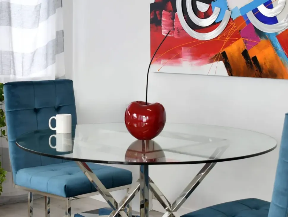 Cherry Pop 54cm Red Resin Indoor Sculpture