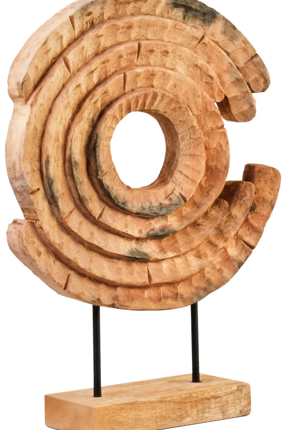 Circular Dance 48cm Wood Indoor Sculpture