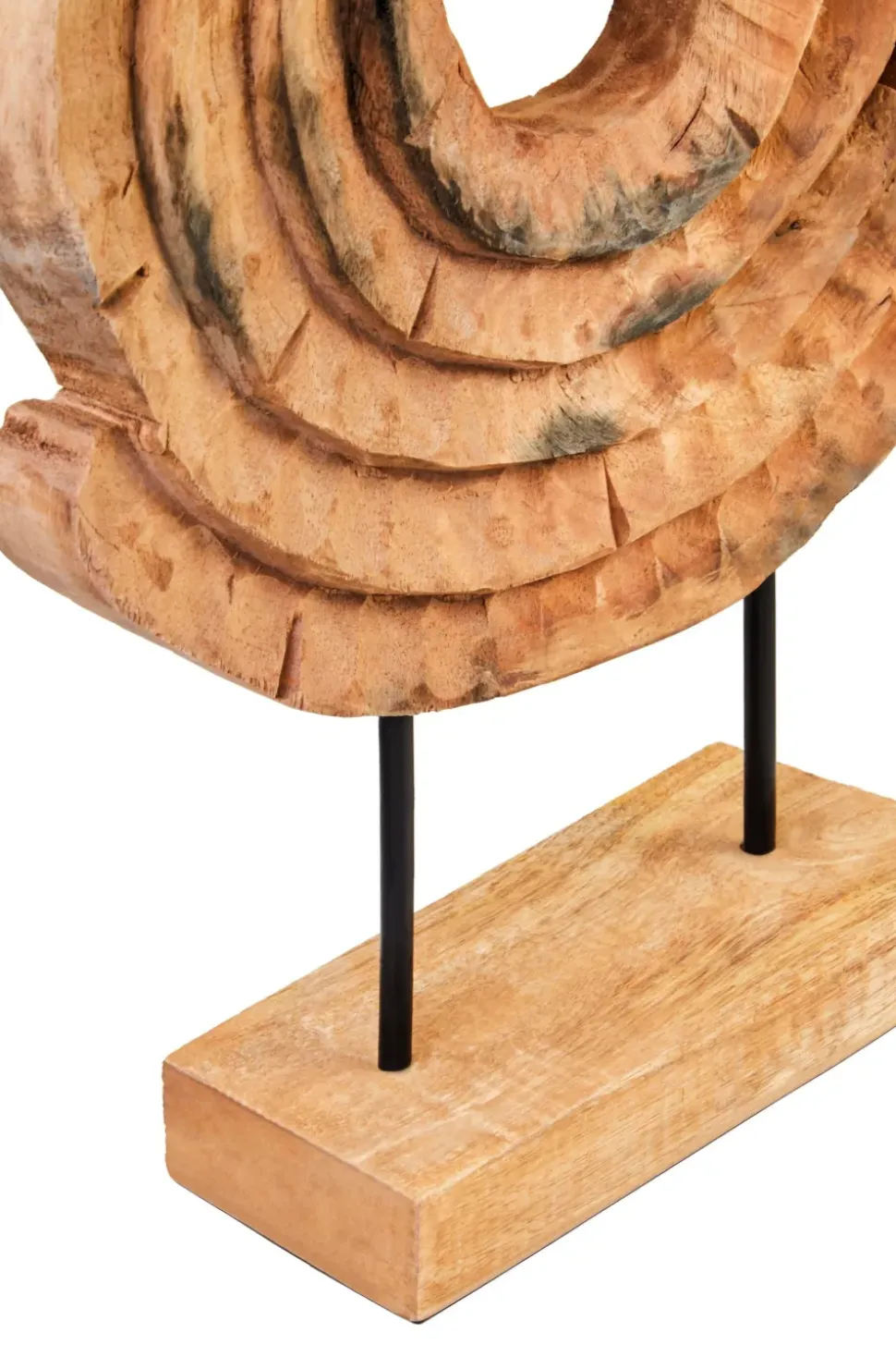 Circular Dance 48cm Wood Indoor Sculpture