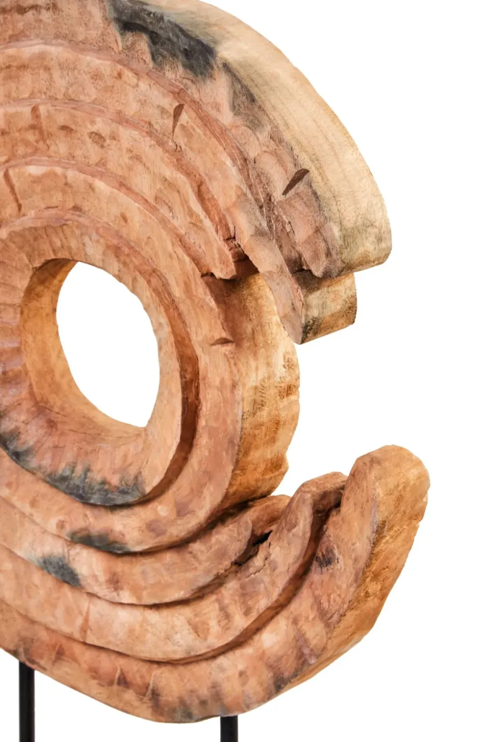 Circular Dance 48cm Wood Indoor Sculpture