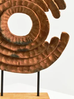 Circular Dance 48cm Wood Indoor Sculpture