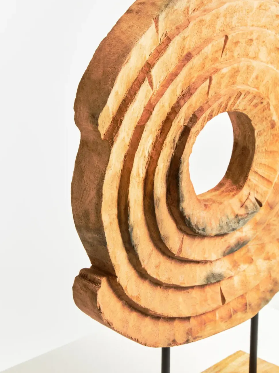 Circular Dance 48cm Wood Indoor Sculpture