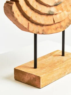 Circular Dance 48cm Wood Indoor Sculpture