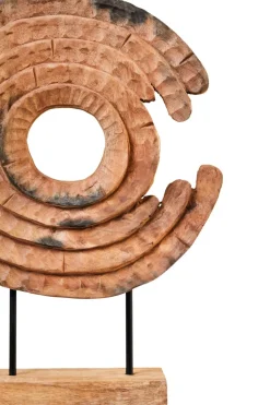 Circular Dance 48cm Wood Indoor Sculpture