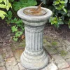 Classical Aged Brass Stone Garden Sundial