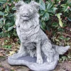 Collie Puppy Dog Stone Garden Ornament