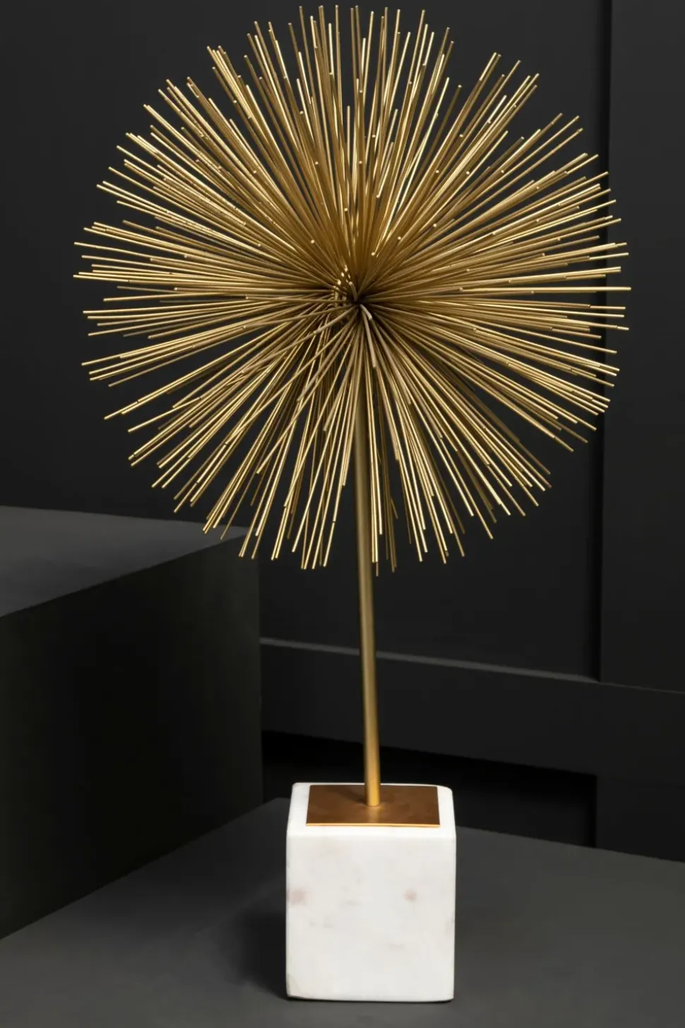 Cosmic Bliss 64cm Gold Metal Indoor Sculpture