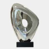 Cosmic Glow 54cm Silver Metal Indoor Sculpture