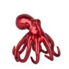 Cosmic Octopus 22cm Red Resin Indoor Sculpture