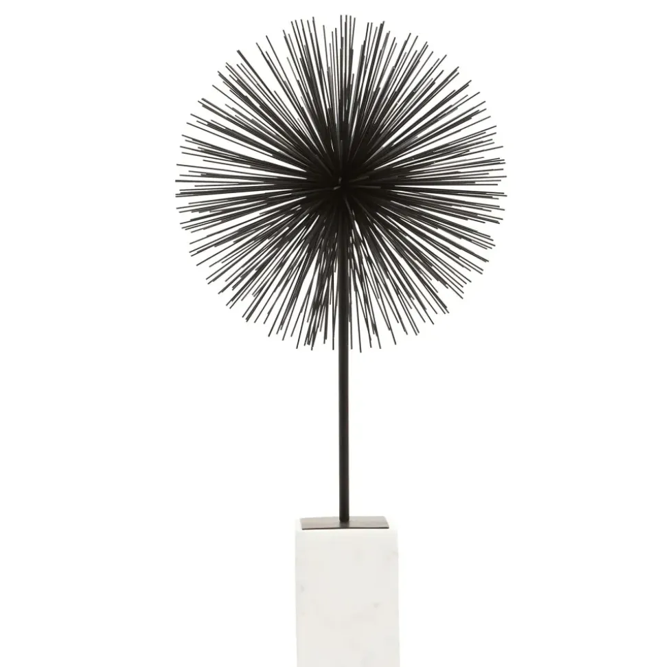 Cosmic Pulse 64cm Black Metal Indoor Sculpture