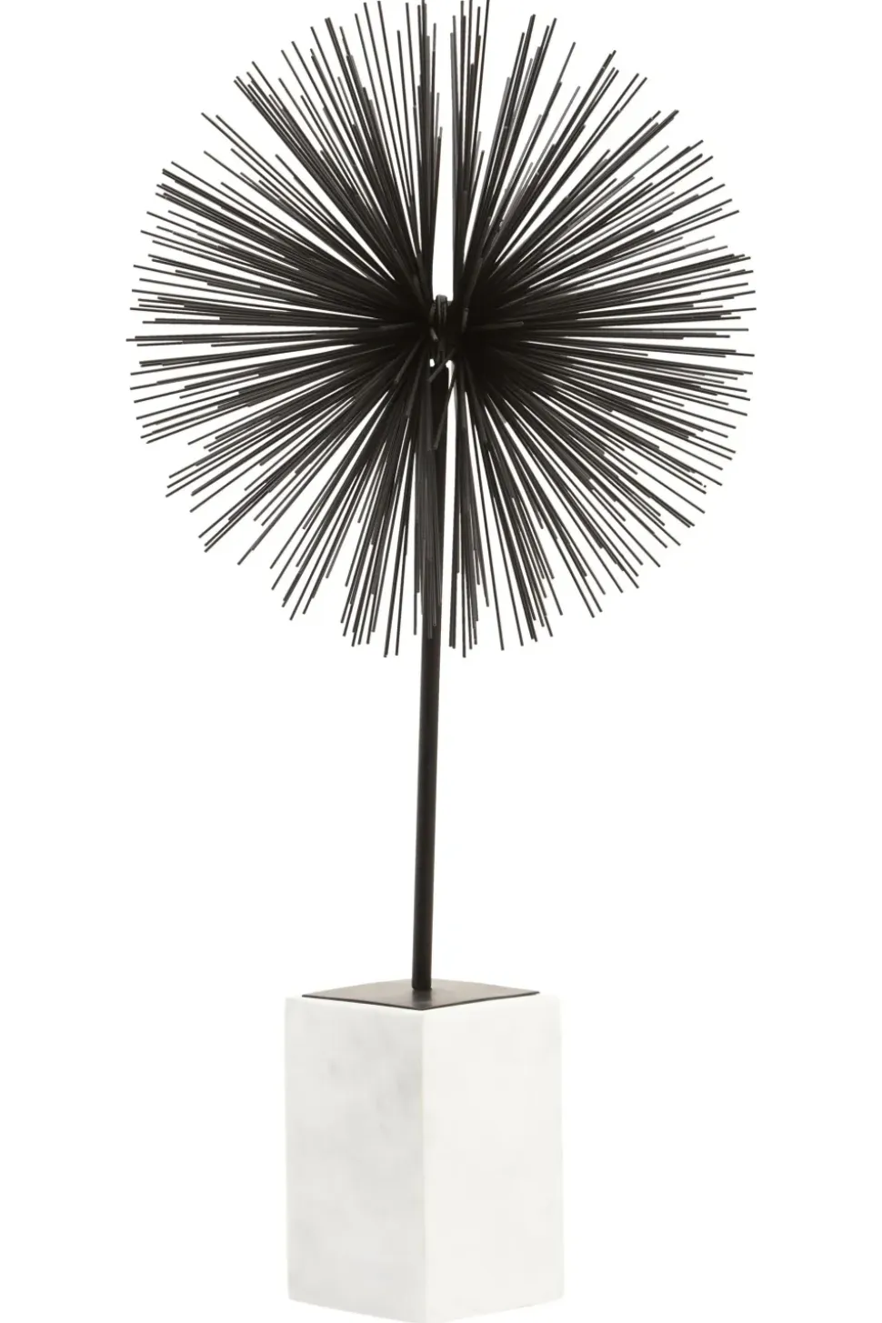 Cosmic Pulse 64cm Black Metal Indoor Sculpture