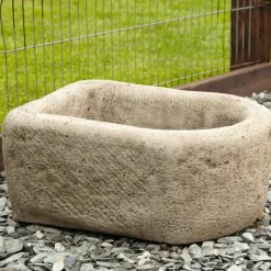 Countryside Design Stone Planter Garden Trough