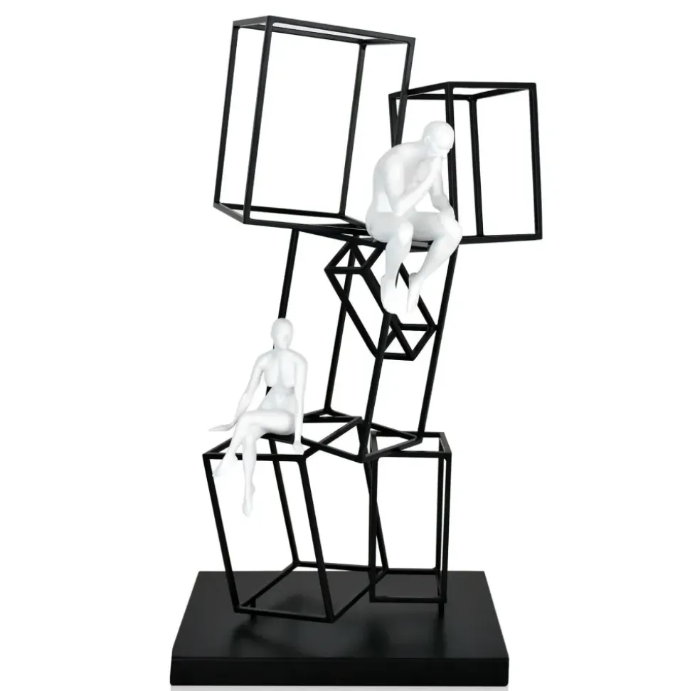 Creative Thinker 47cm Metal Indoor Sculpture
